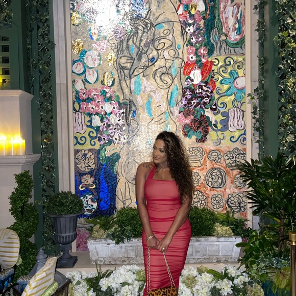 Oh Polly Red Dress (Size 6) - Picture 6 of 6